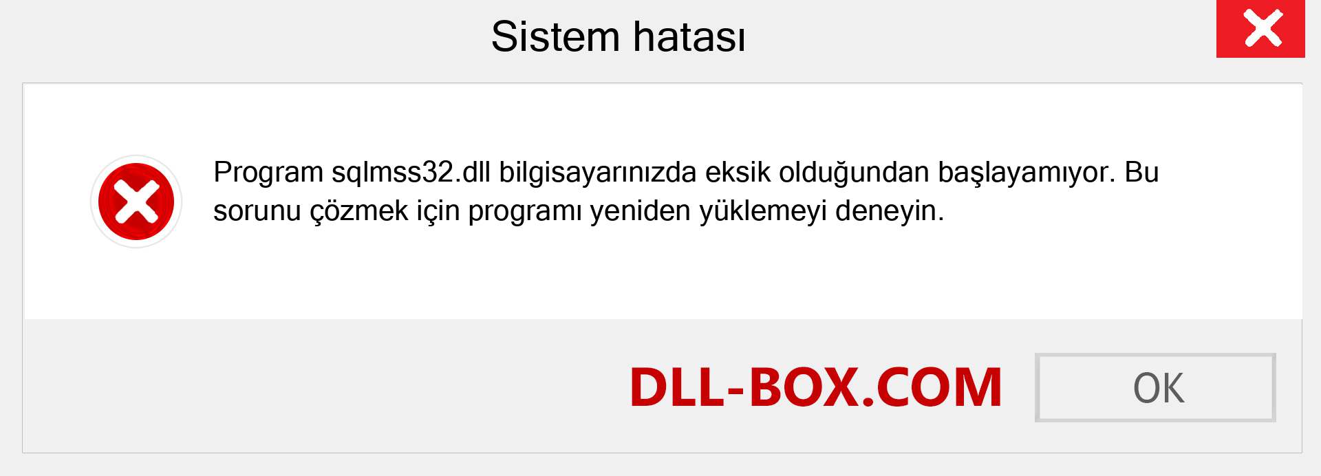 sqlmss32.dll dosyası eksik mi? Windows 7, 8, 10 için İndirin - Windows'ta sqlmss32 dll Eksik Hatasını Düzeltin, fotoğraflar, resimler